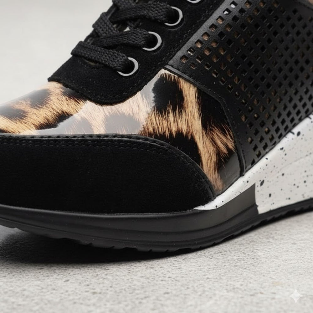 Damen Sneaker mit Keilabsatz | Bequem & Atmungsaktiv