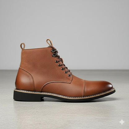Elegante Herren Stiefeletten | Rutschfest & mit Reißverschluss