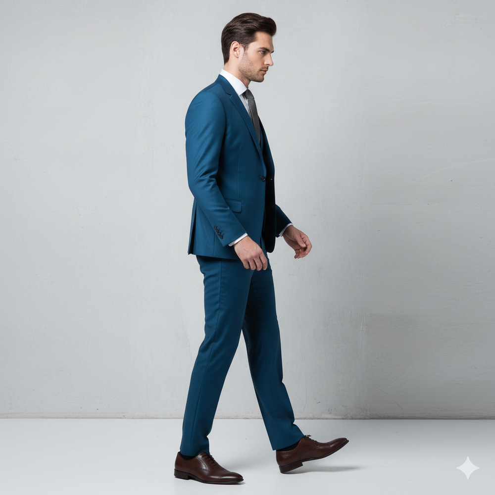 Herren Anzug 3-teilig | Slim Fit Elegant für Business & Hochzeit