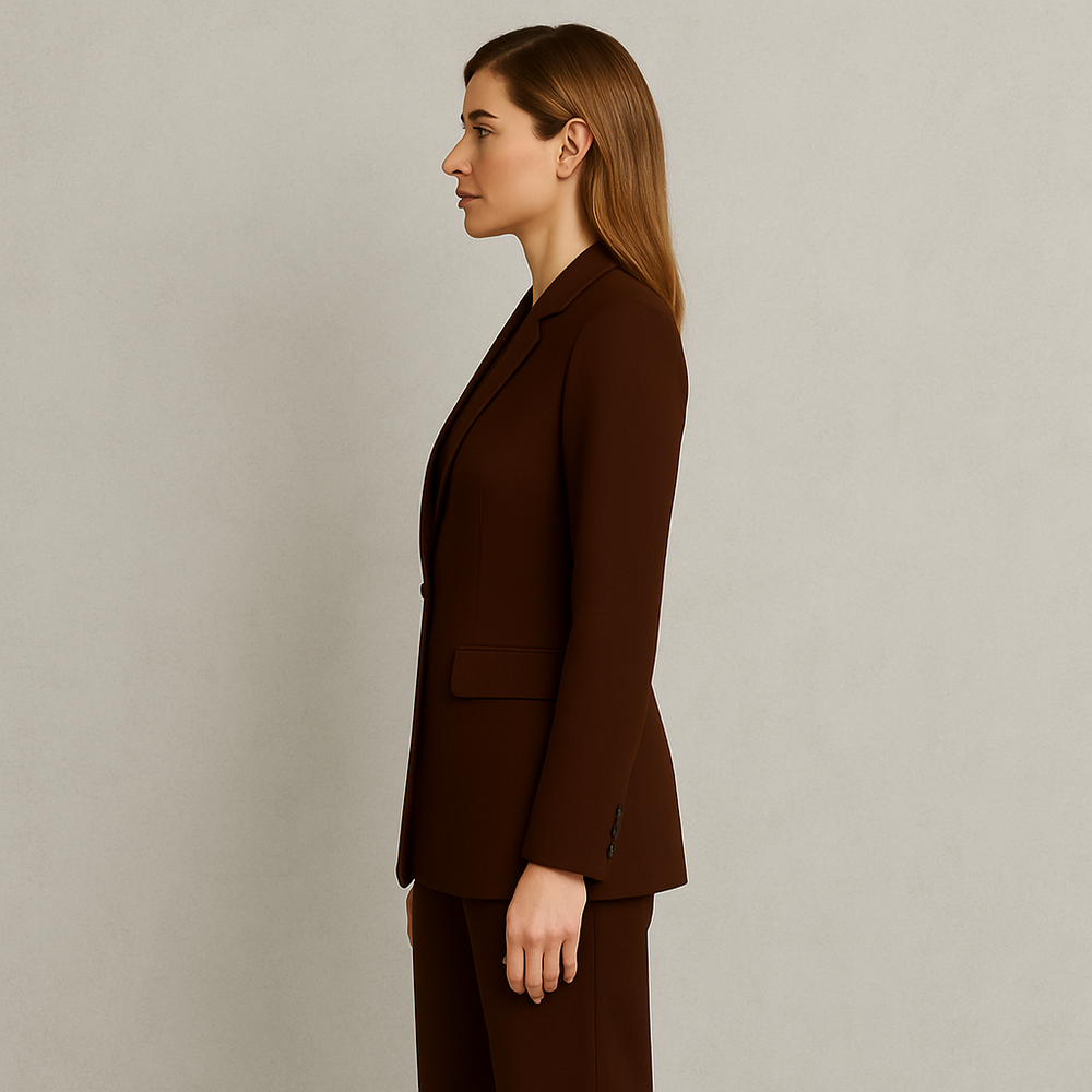 Elegantes Damen Anzugset | Blazer & Hose | Slim Fit Business