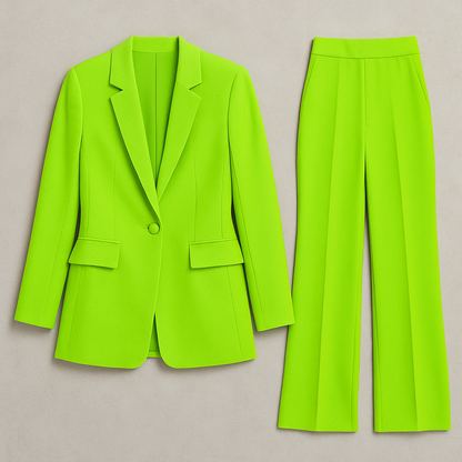 Elegantes Damen Anzugset | Blazer & Hose | Slim Fit Business