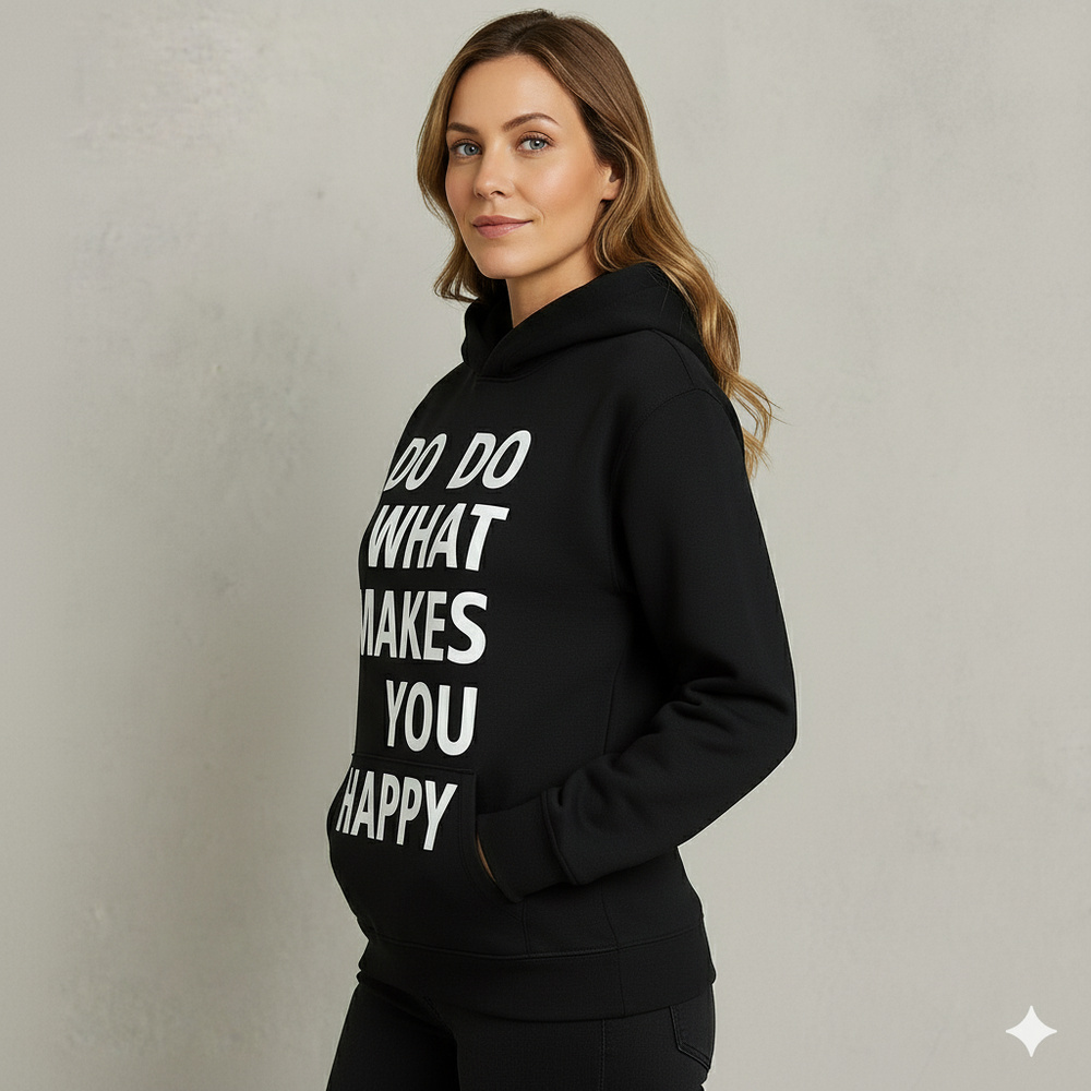 Lässiger Damen Hoodie mit Statement-Print | Freizeit & Winter