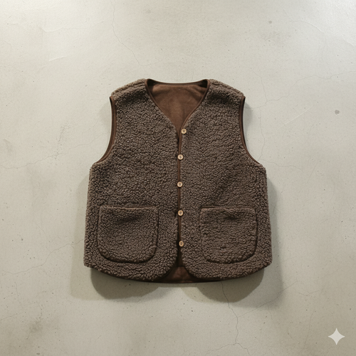 Kuschelige Damenweste aus Plüsch | Warm & Bequem für Herbst/Winter