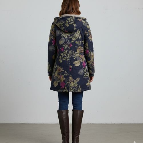 Damen Fleecejacke mit Kapuze | Plüsch & Kuschelig | Herbst/Winter