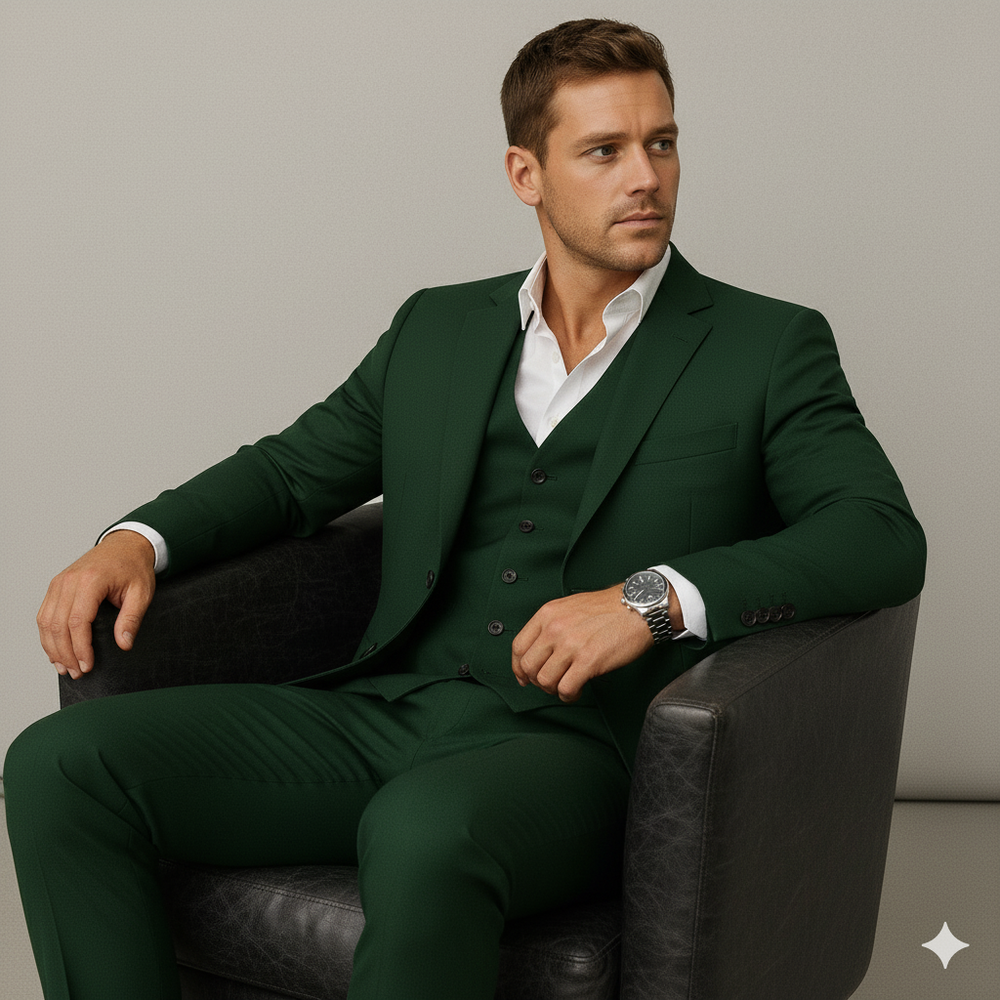 Leichter Herrenanzug aus Leinen | Herbst & Business