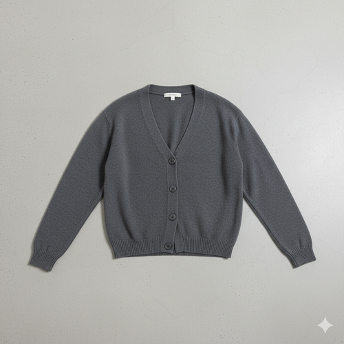 Damen Strickjacke mit V-Ausschnitt | Herbst & Übergang