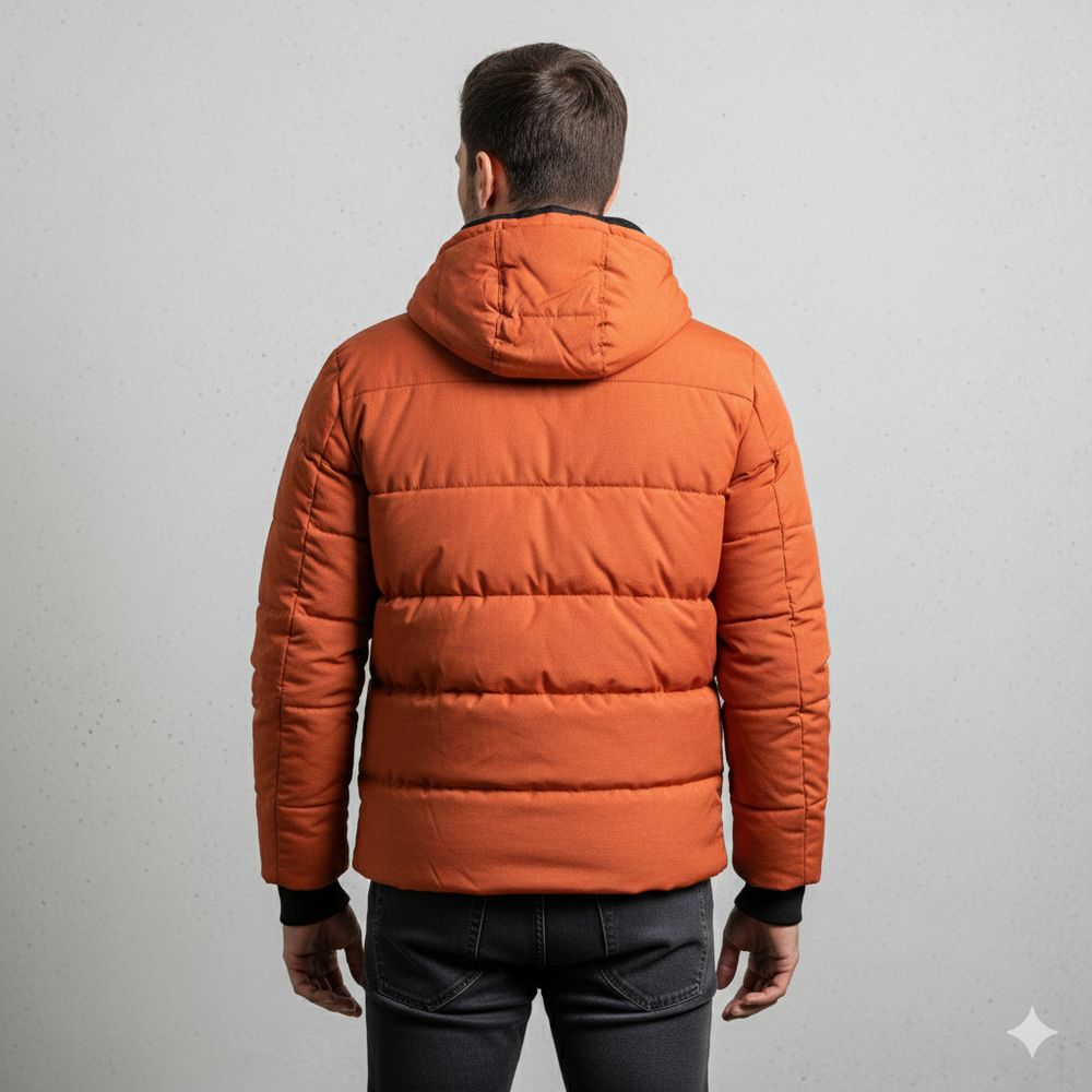 Warme Herren Daunenjacke mit Kapuze | Winter | Outdoor