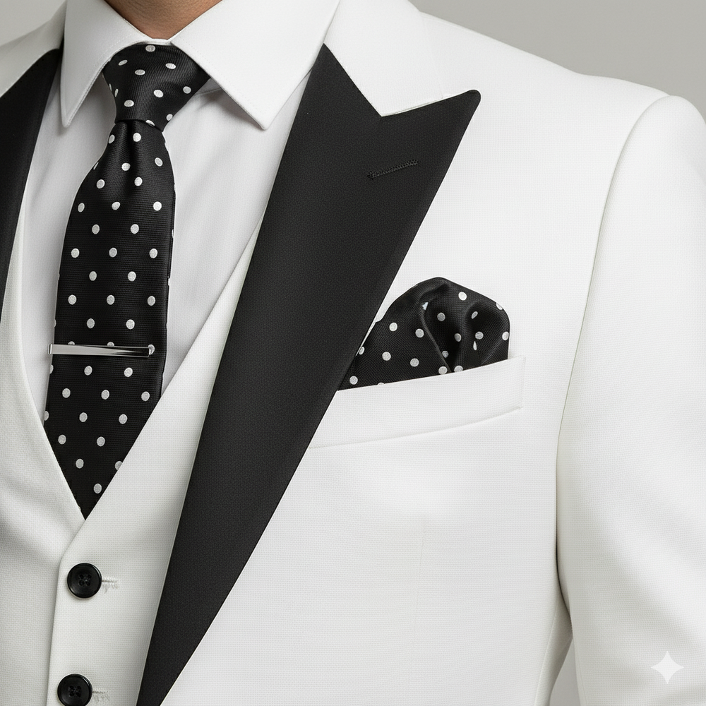 Herren 3-teiliger Anzug Slim Fit | Business Hochzeit Smoking