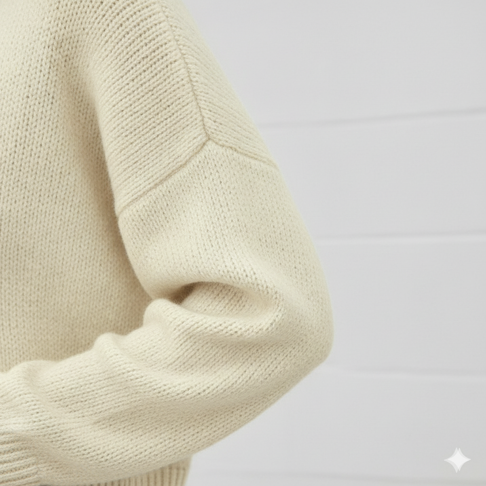 Damen Strickpullover mit V Ausschnitt | Locker & Freizeit