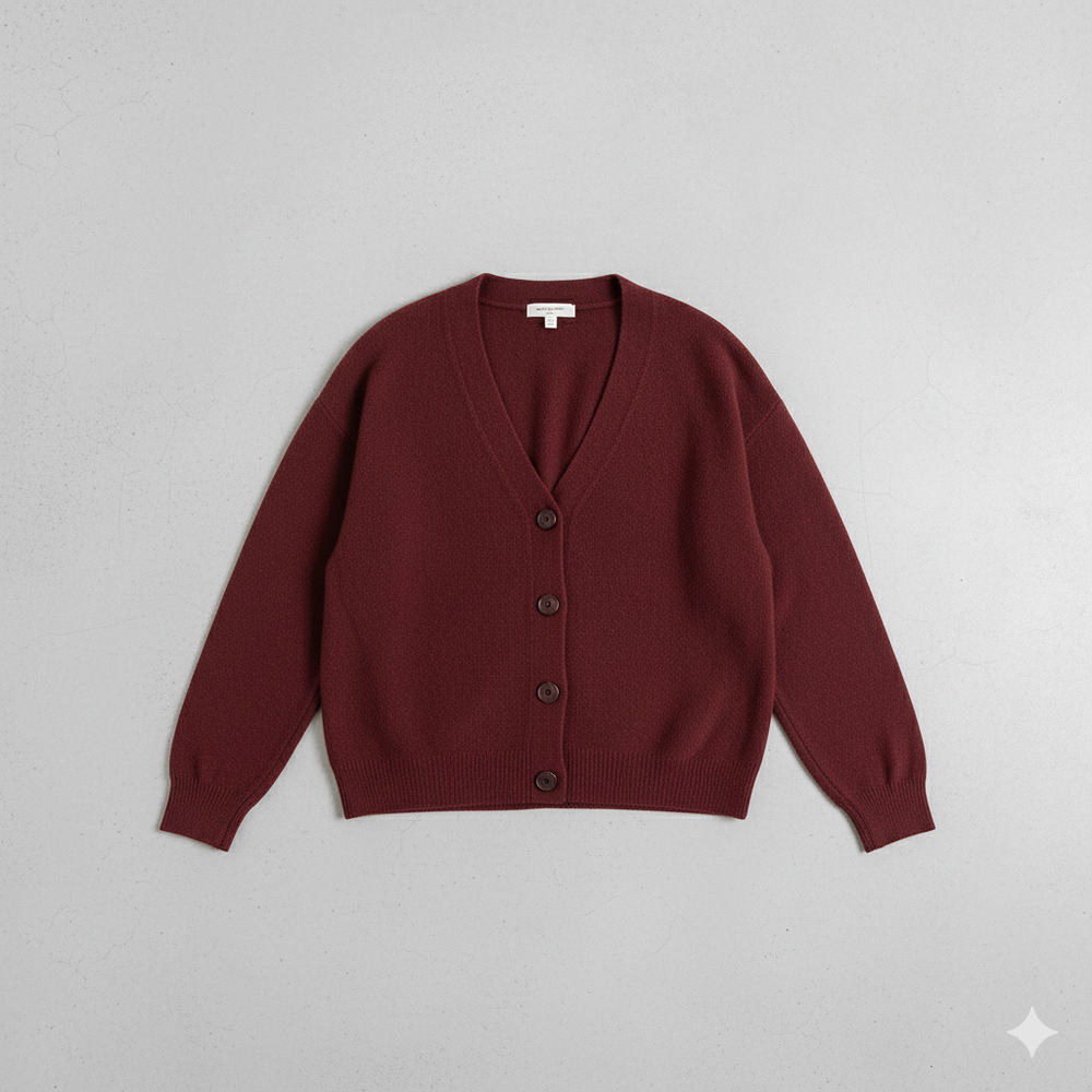 Damen Strickjacke mit V-Ausschnitt | Herbst & Übergang