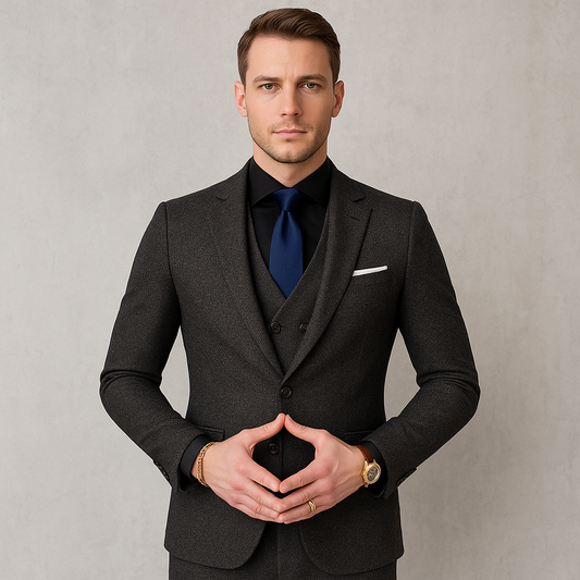 ENGEL Klassischer Dreiteiliger Herrenanzug für Business & Events