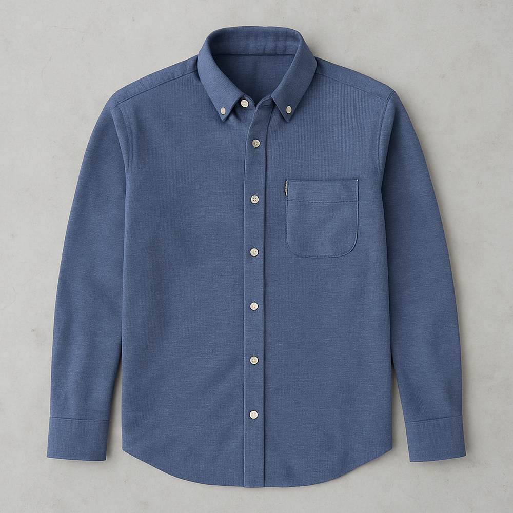 Herren Slim Fit Businesshemd | Atmungsaktiv & Herbst