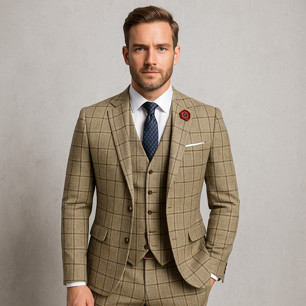 Herren Anzug 3-teilig Slim Fit | Elegant & Festlich