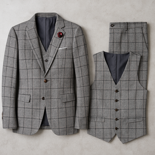 Herren Anzug 3-teilig Slim Fit | Elegant & Festlich