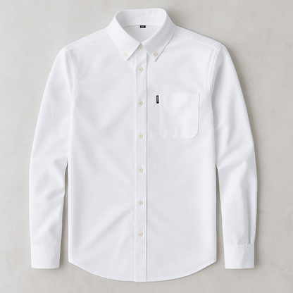 Herren Slim Fit Businesshemd | Atmungsaktiv & Herbst