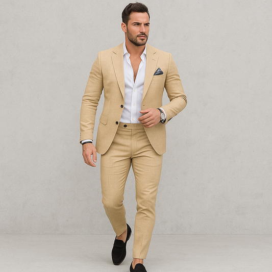 ENGEL Moderner Slim Fit Business-Anzug für Herren