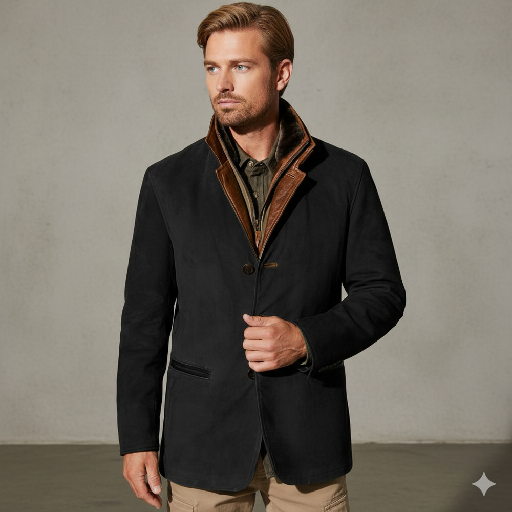 Herren Sakko aus Wildleder | Freizeit & Übergang | Herbst/Winter