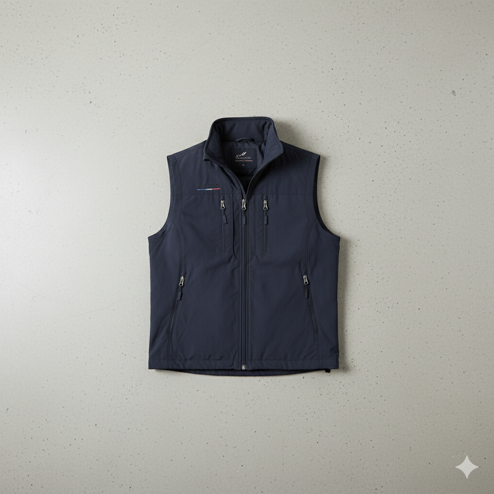 Herren Outdoor Weste mit Taschen | Leicht & Atmungsaktiv | Übergang