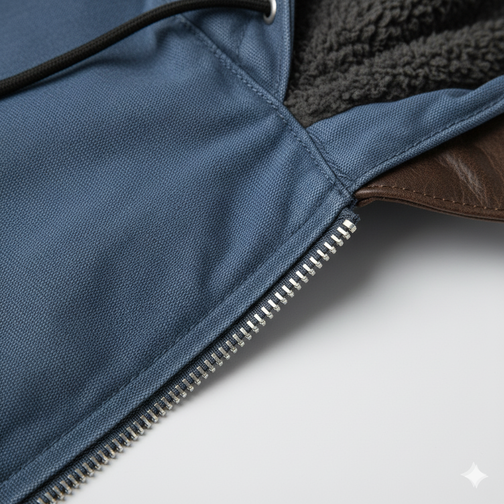 Warme Herren Kapuzenjacke mit Fleecefutter | Herbst Winter