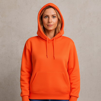 Warmer Damen Hoodie aus Fleece | Freizeit & Winter