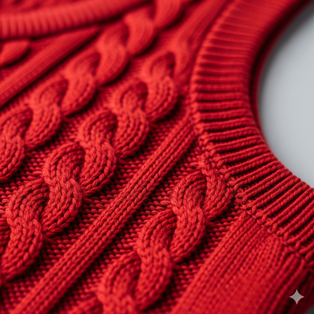 Herren Strickweste im College Stil | Herbst | Übergröße