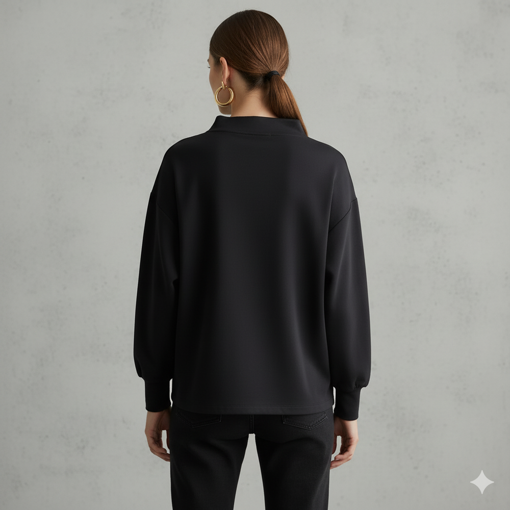 Lockerer Damenpullover mit weitem Schnitt | Elegant & Modern