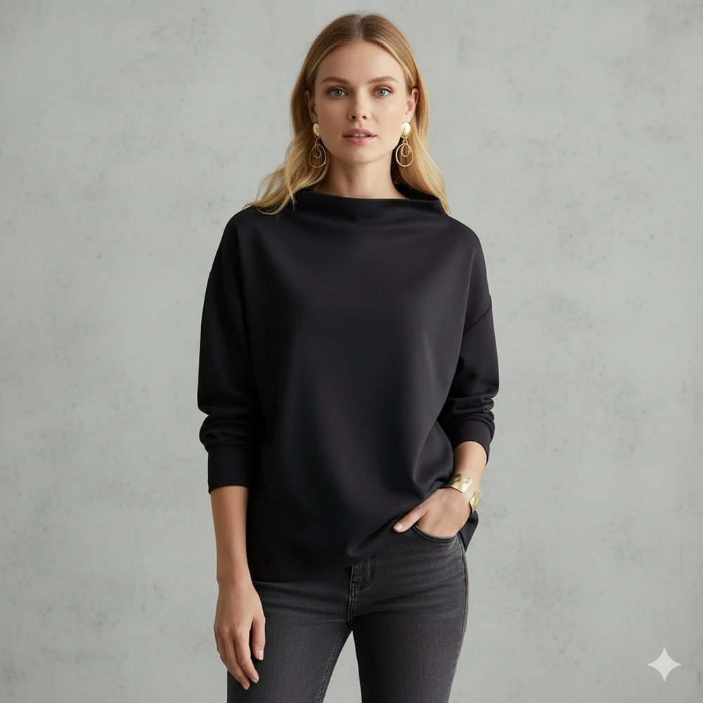 Lockerer Damenpullover mit weitem Schnitt | Elegant & Modern