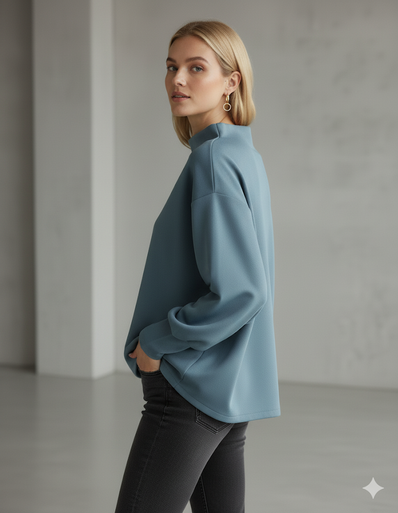 Lockerer Damenpullover mit weitem Schnitt | Elegant & Modern