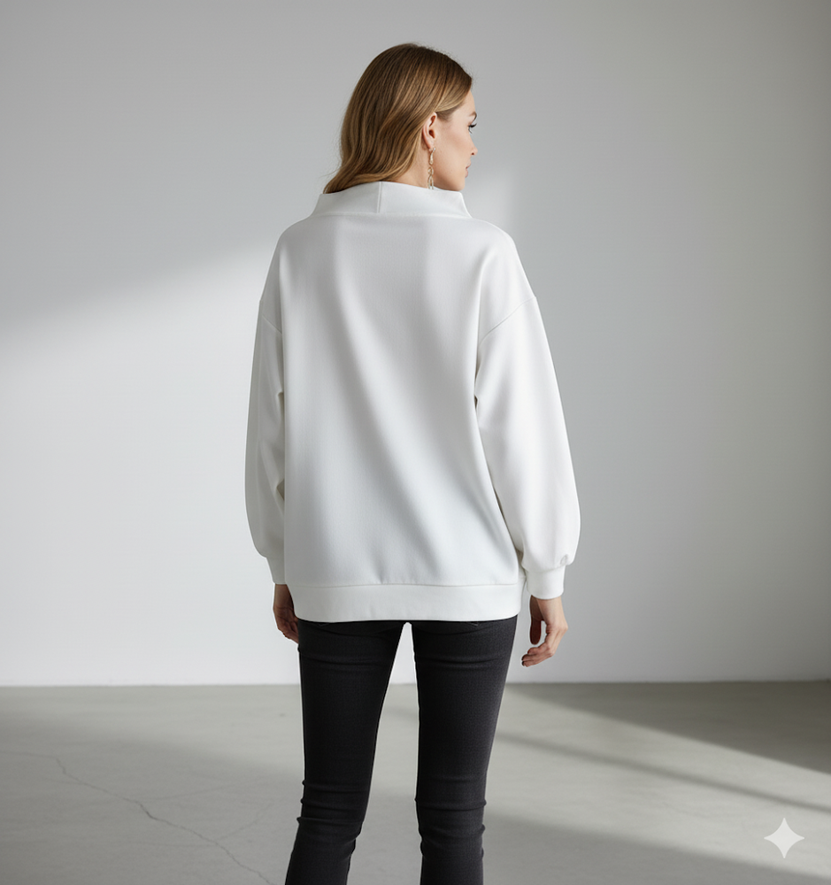 Lockerer Damenpullover mit weitem Schnitt | Elegant & Modern