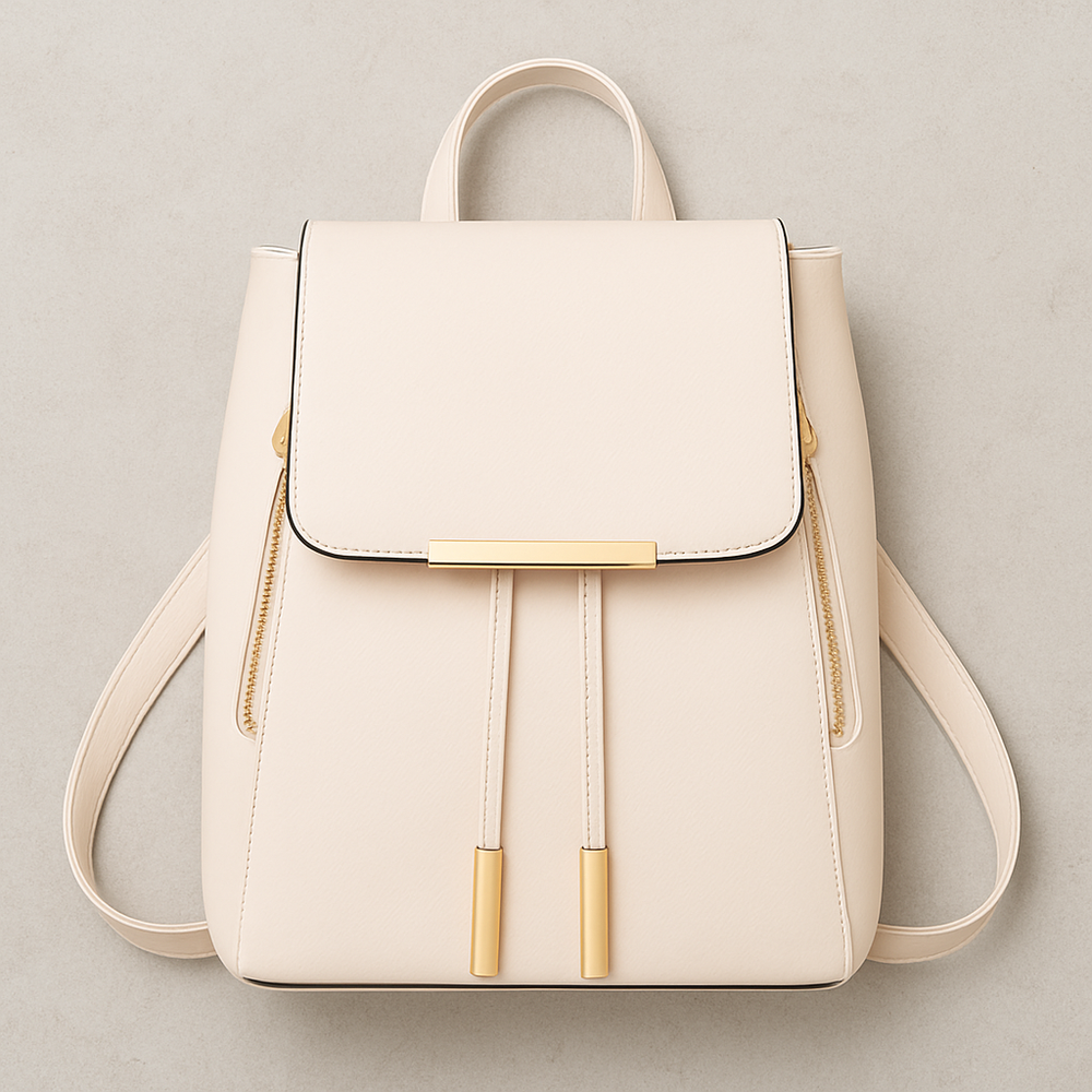 Damen Rucksack aus Kunstleder | Elegant & Praktisch