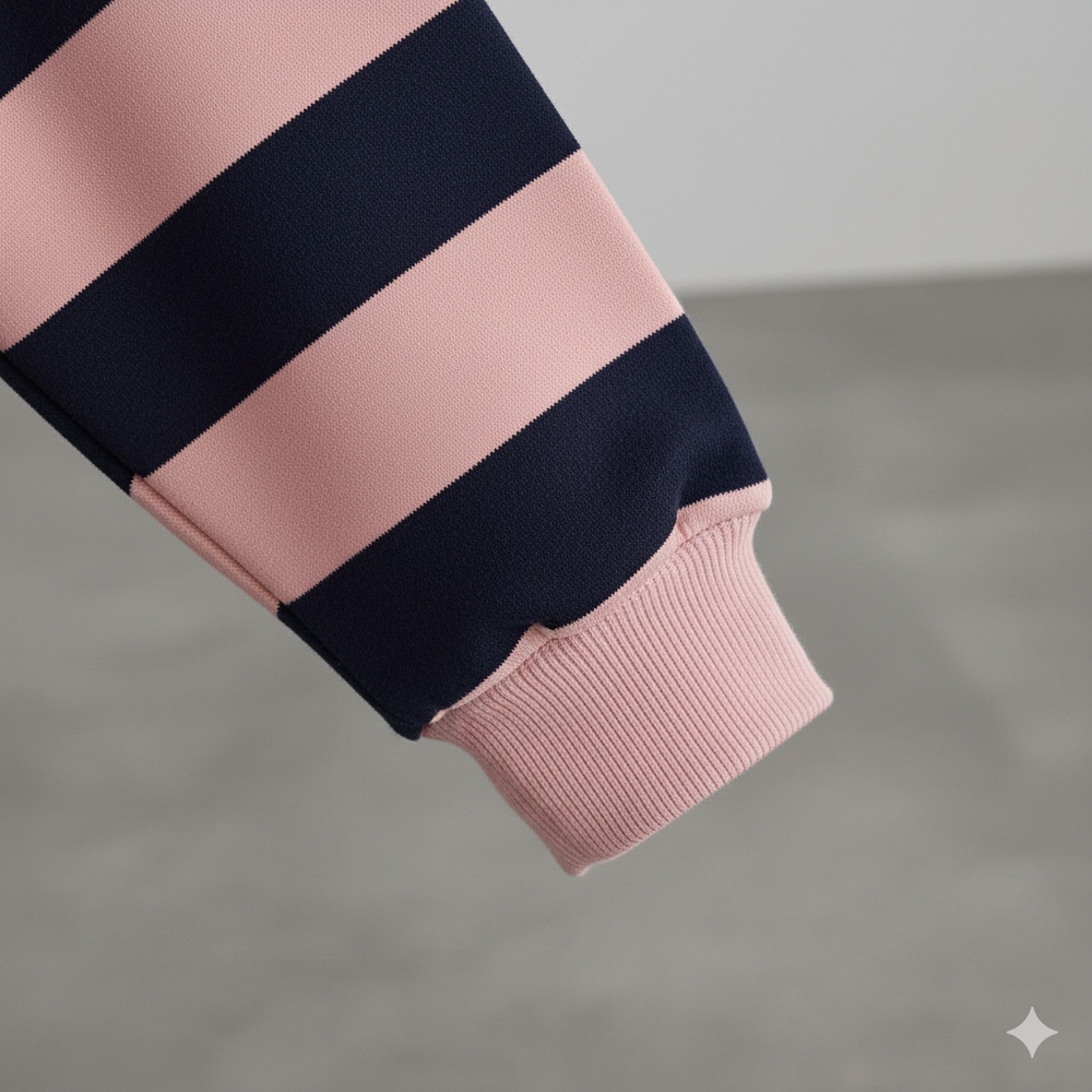 Damen Pullover Kuschelig Lässig | Gestreift | Rundhals