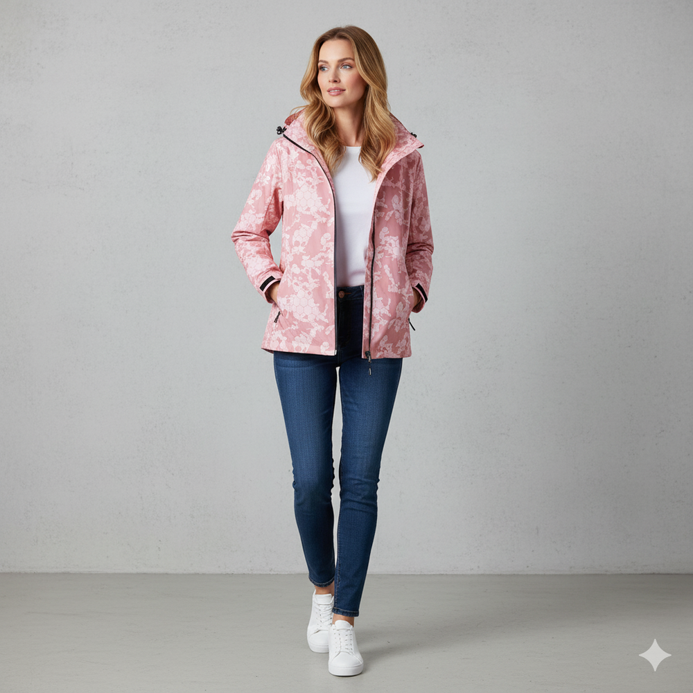 Übergangsjacke mit Kapuze | Leicht & Wasserabweisend