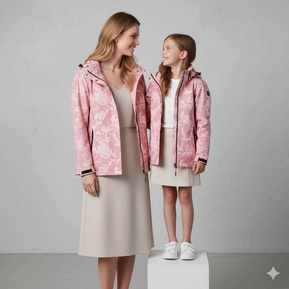 Übergangsjacke mit Kapuze | Leicht & Wasserabweisend