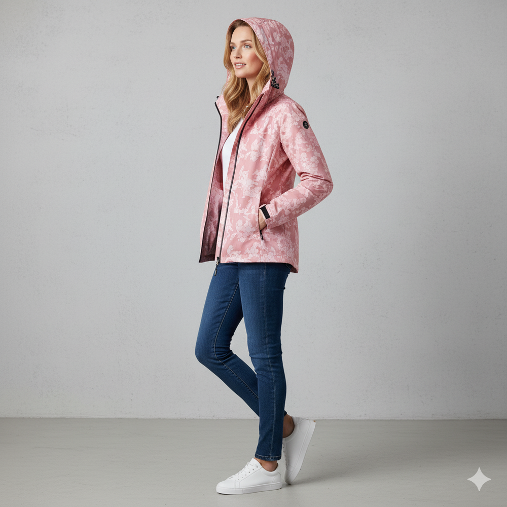 Übergangsjacke mit Kapuze | Leicht & Wasserabweisend