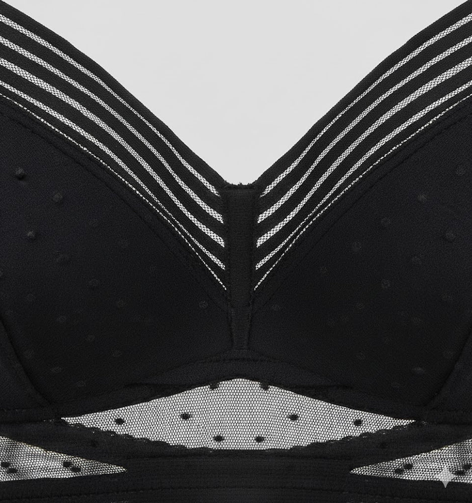 Damen BH rückenfrei mit Spitze | Unsichtbarer Komfort