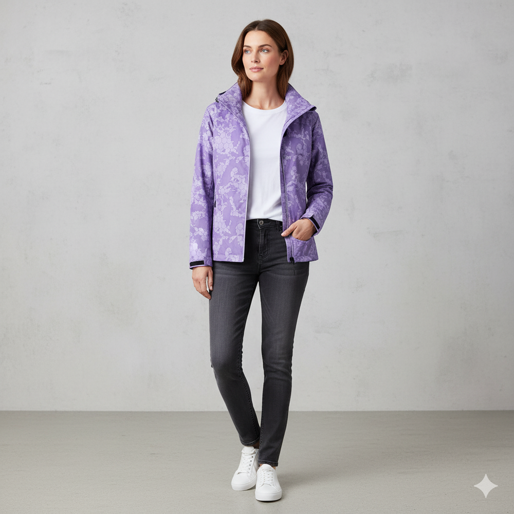 Übergangsjacke mit Kapuze | Leicht & Wasserabweisend