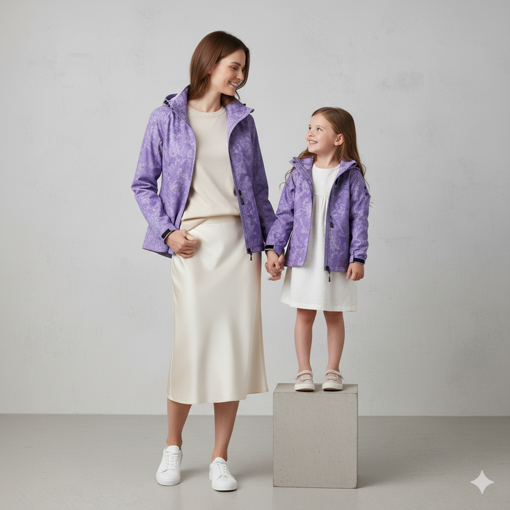 Übergangsjacke mit Kapuze | Leicht & Wasserabweisend