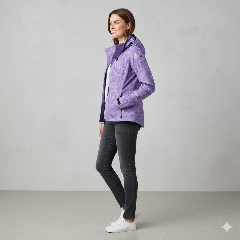 Übergangsjacke mit Kapuze | Leicht & Wasserabweisend