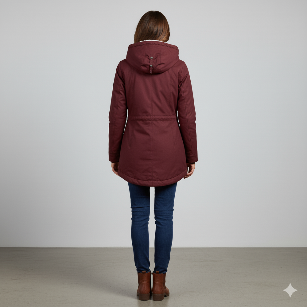 Damen Winterjacke mit Fleecefutter | Warm & Wetterfest