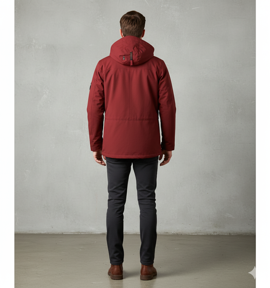 Herren Winterparka mit Kapuze | Winddicht & Warm