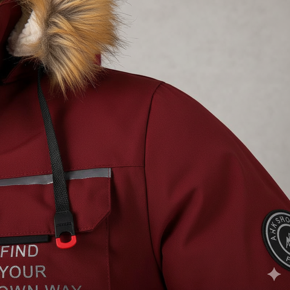 Herren Winterparka mit Kapuze | Winddicht & Warm