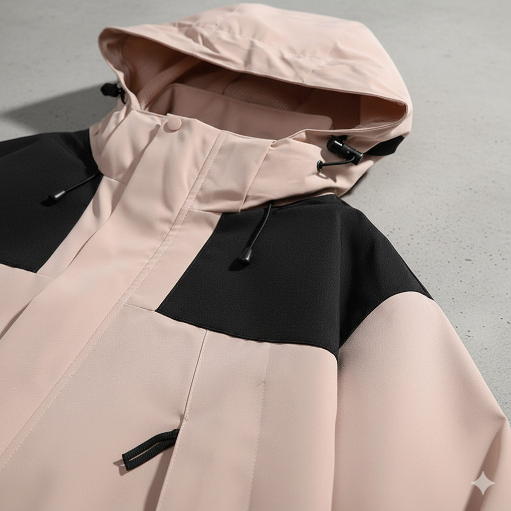 Herren Outdoorjacke mit Kapuze | Winddicht & Leicht | Freizeit