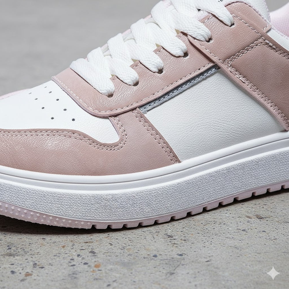 Damen Sneaker modern & bequem | Zweifarbiges Design