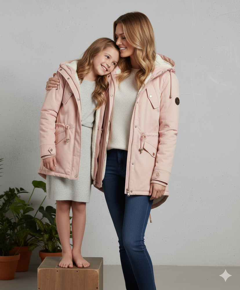 Damen Winterjacke mit Fleecefutter | Warm & Wetterfest