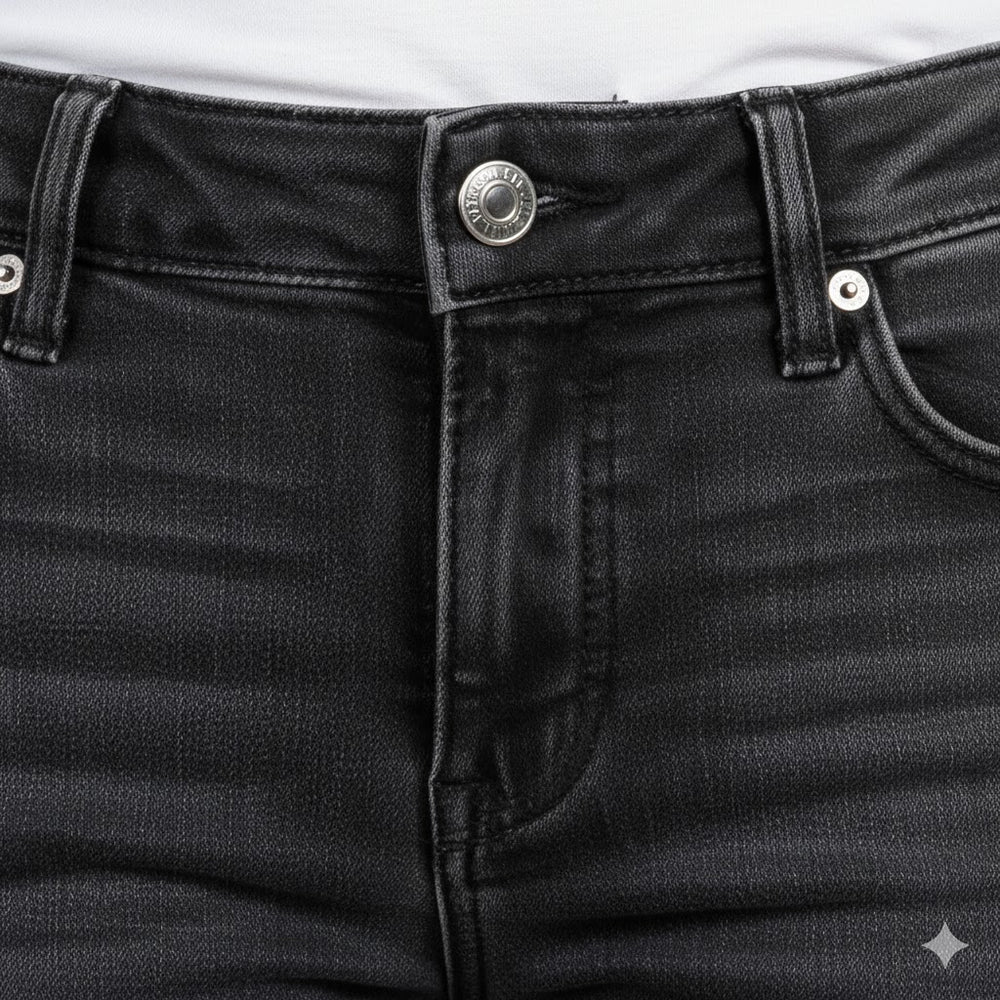 Damen Schlagjeans Low Rise | Retro Fit & Bequem