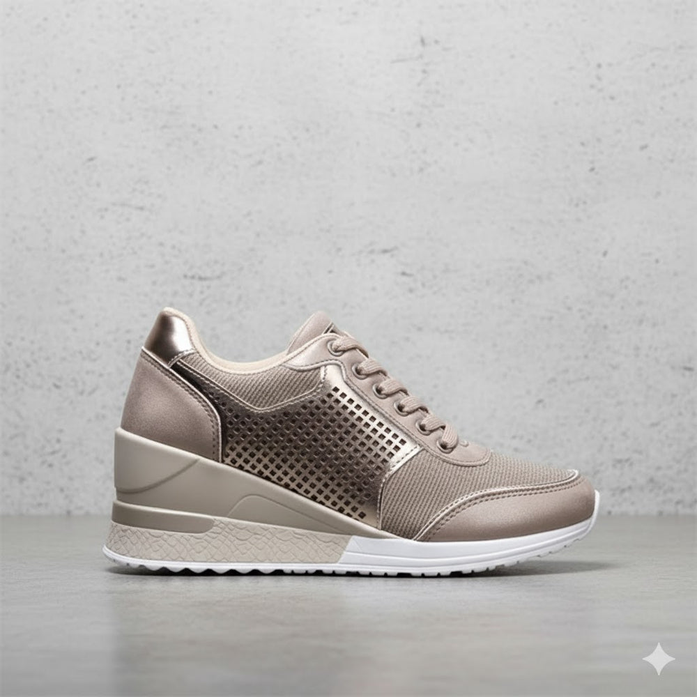Damen Sneaker mit Keilabsatz | Bequem & Atmungsaktiv