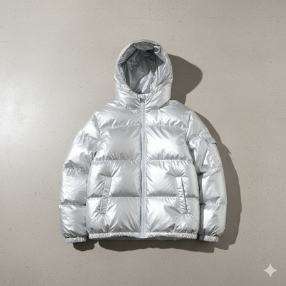 Herren Steppjacke mit Kapuze | Winter | Warm & Modern