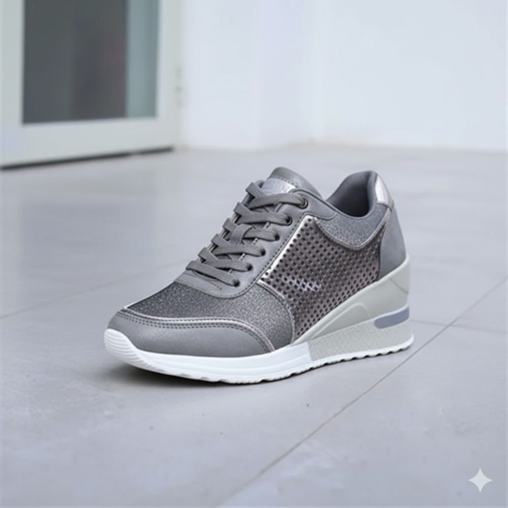 Damen Sneaker mit Keilabsatz | Bequem & Atmungsaktiv