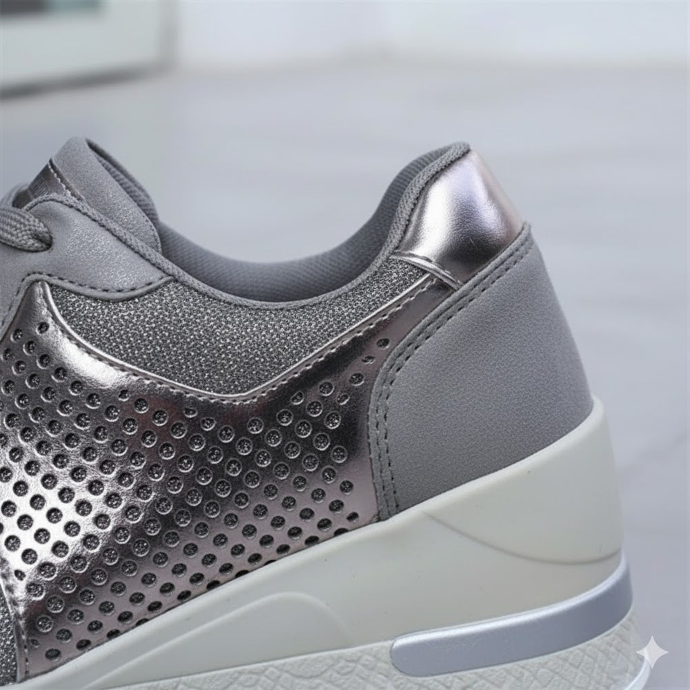 Damen Sneaker mit Keilabsatz | Bequem & Atmungsaktiv