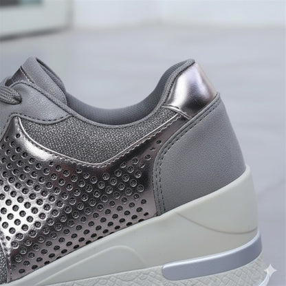 Damen Sneaker mit Keilabsatz | Bequem & Atmungsaktiv
